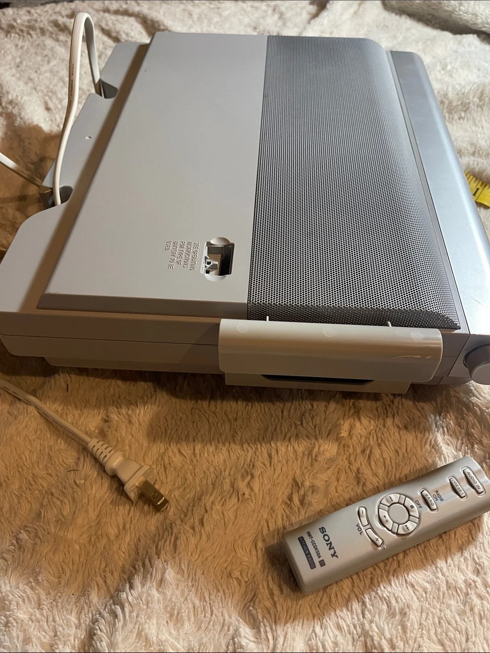 Sony ICF- CDK50 under counter FMAM clock radio